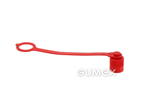 Kappe für Nippel und Kupplung HF08, universal, PVC, rot, 